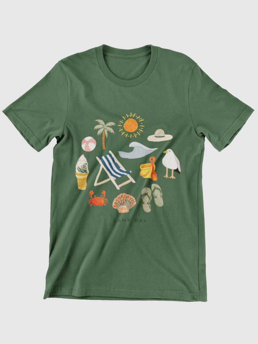 Camp Day Graphic T-shirt