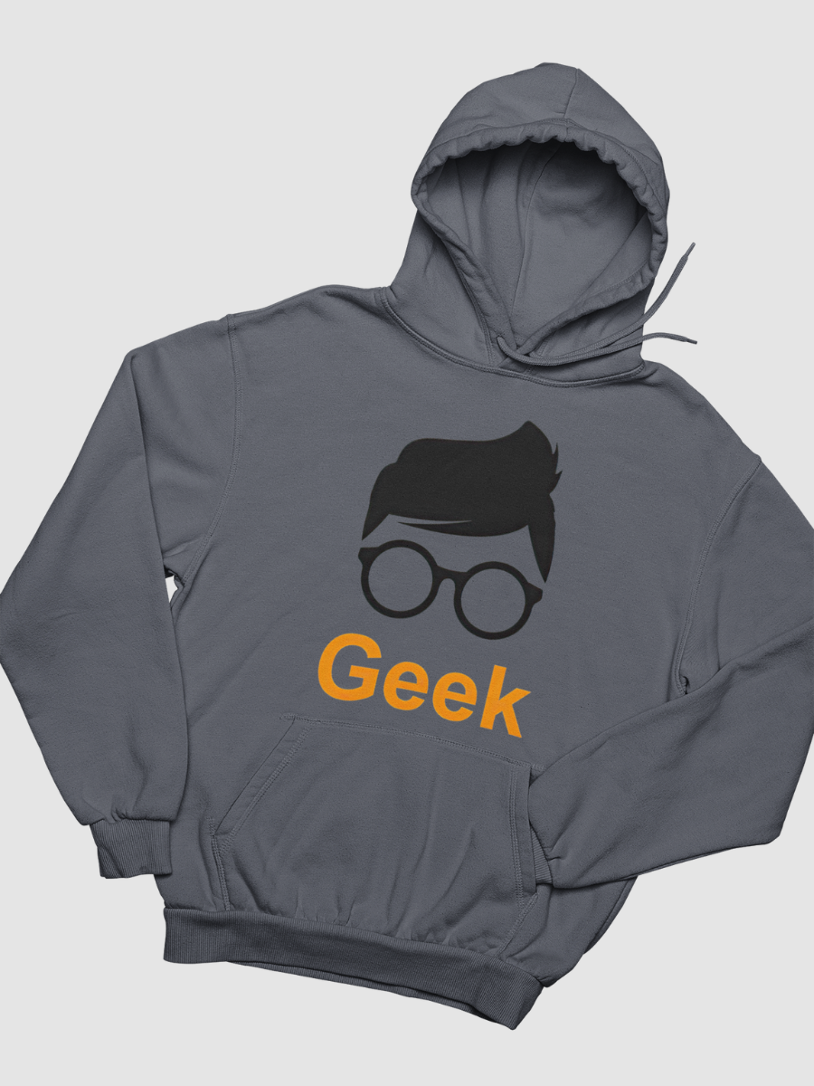 Geek Graphic Pure Cotton Hoodie