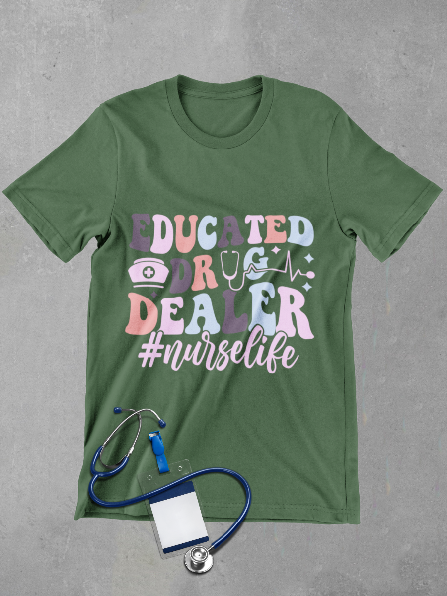 Educated Drug Deal Graphic T-shirt