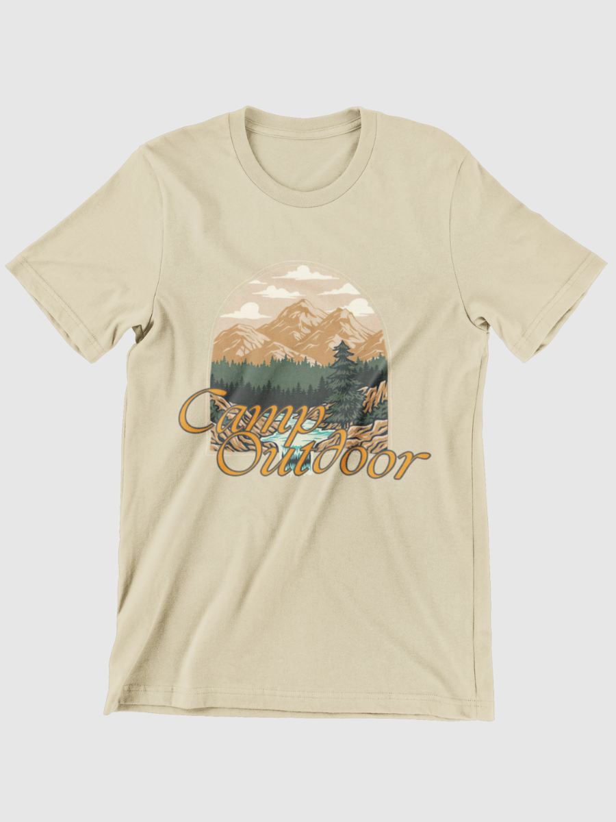 Outdoor Camp Graphic T-shirt