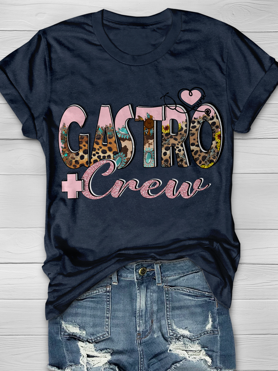 Gastro Crew Nurse Graphic T-shirts