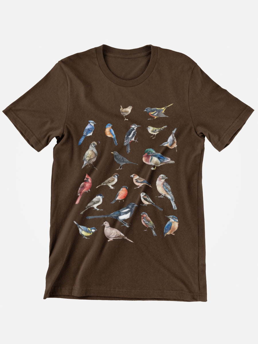 Bird Watcher Bird Lover Graphic T-shirt
