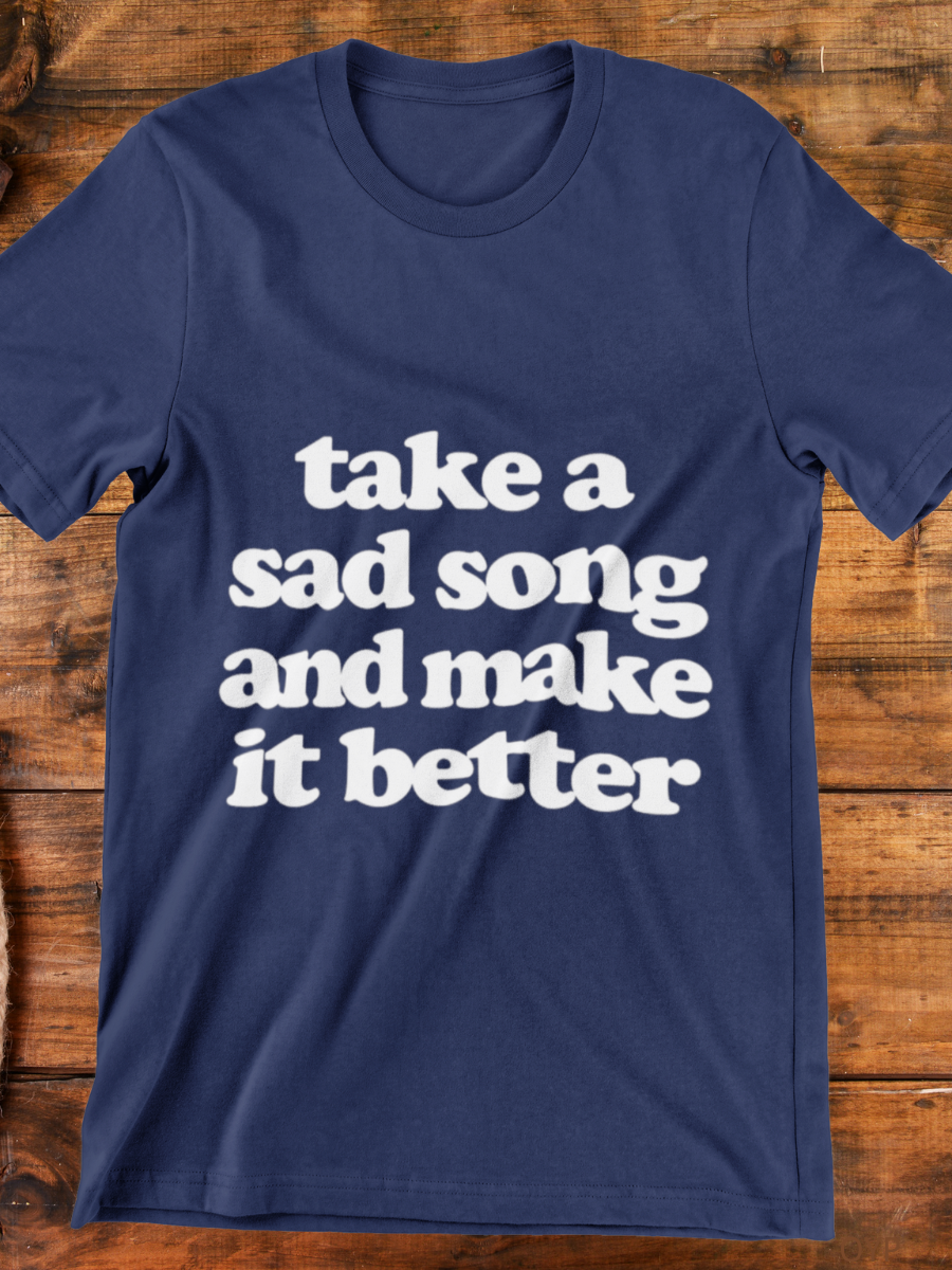 Hey Jude Lyrics Graphic T-shirt