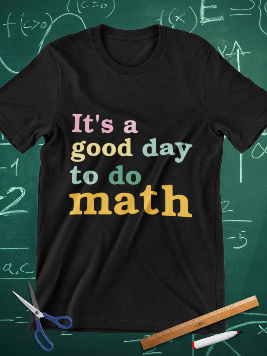 Math Teacher Graphic T-shirt