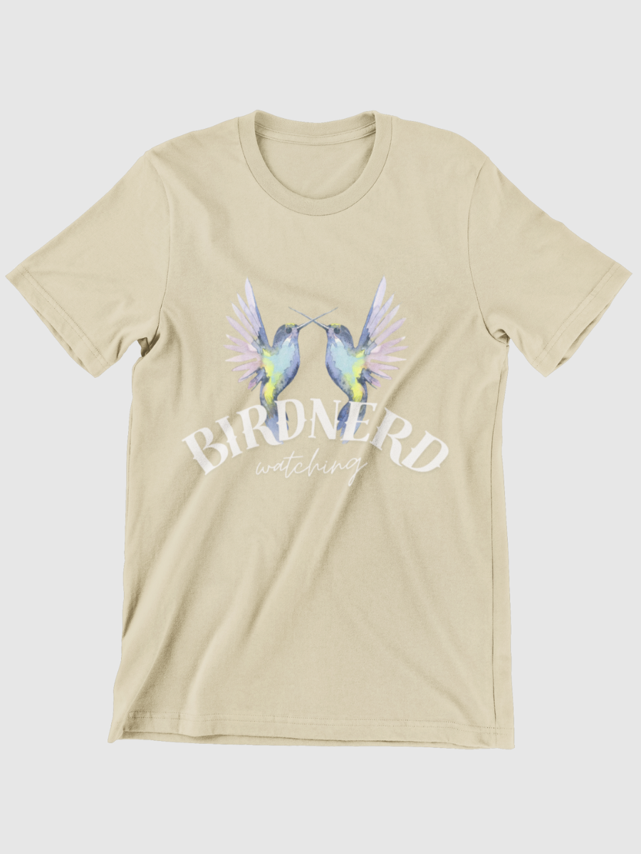 Bird Nerd Bird Watching Graphic T-shirt
