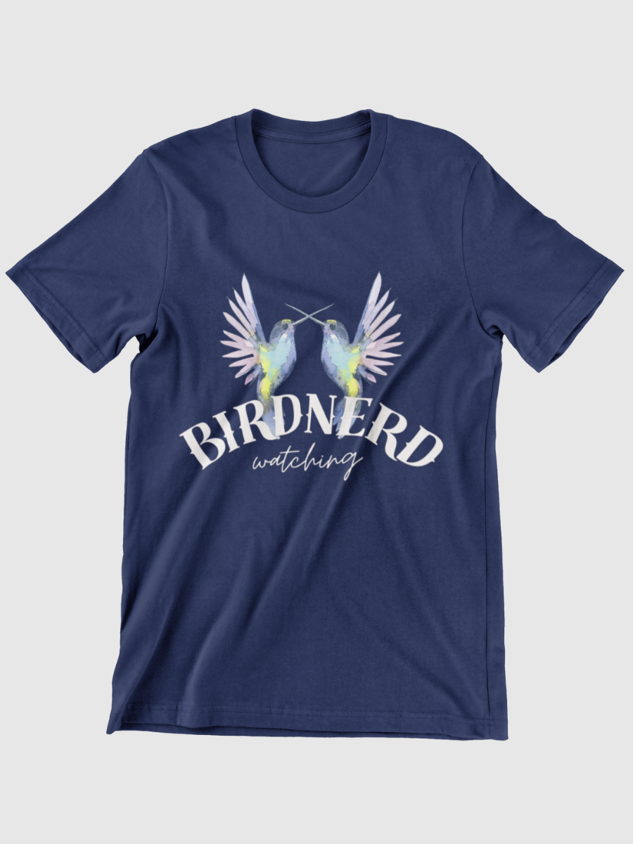Bird Nerd Bird Watching Graphic T-shirt