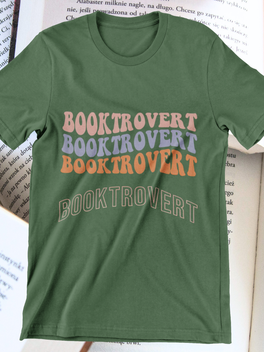 Booktrovert Graphic T-shirts