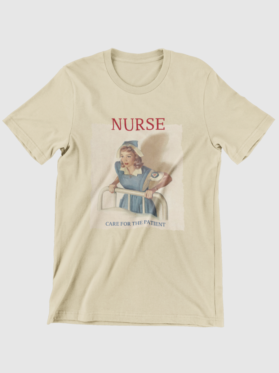Vintage Nurse Graphic T-shirt