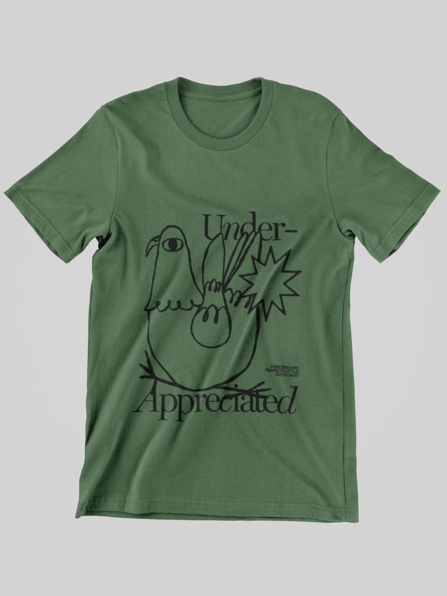 Bird Watcher Underappreciated Graphic T-shirt