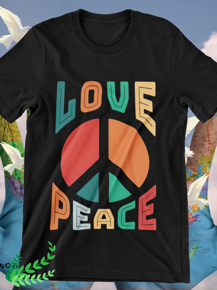 Love And Peace Graphic T-shirts