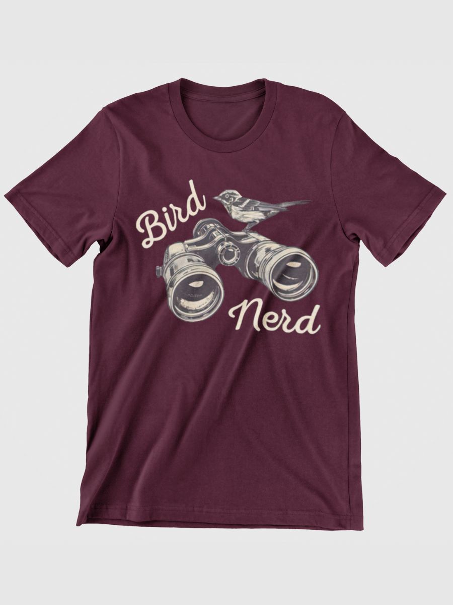 Bird Nerd & Bird Watcher Graphic T-shirt