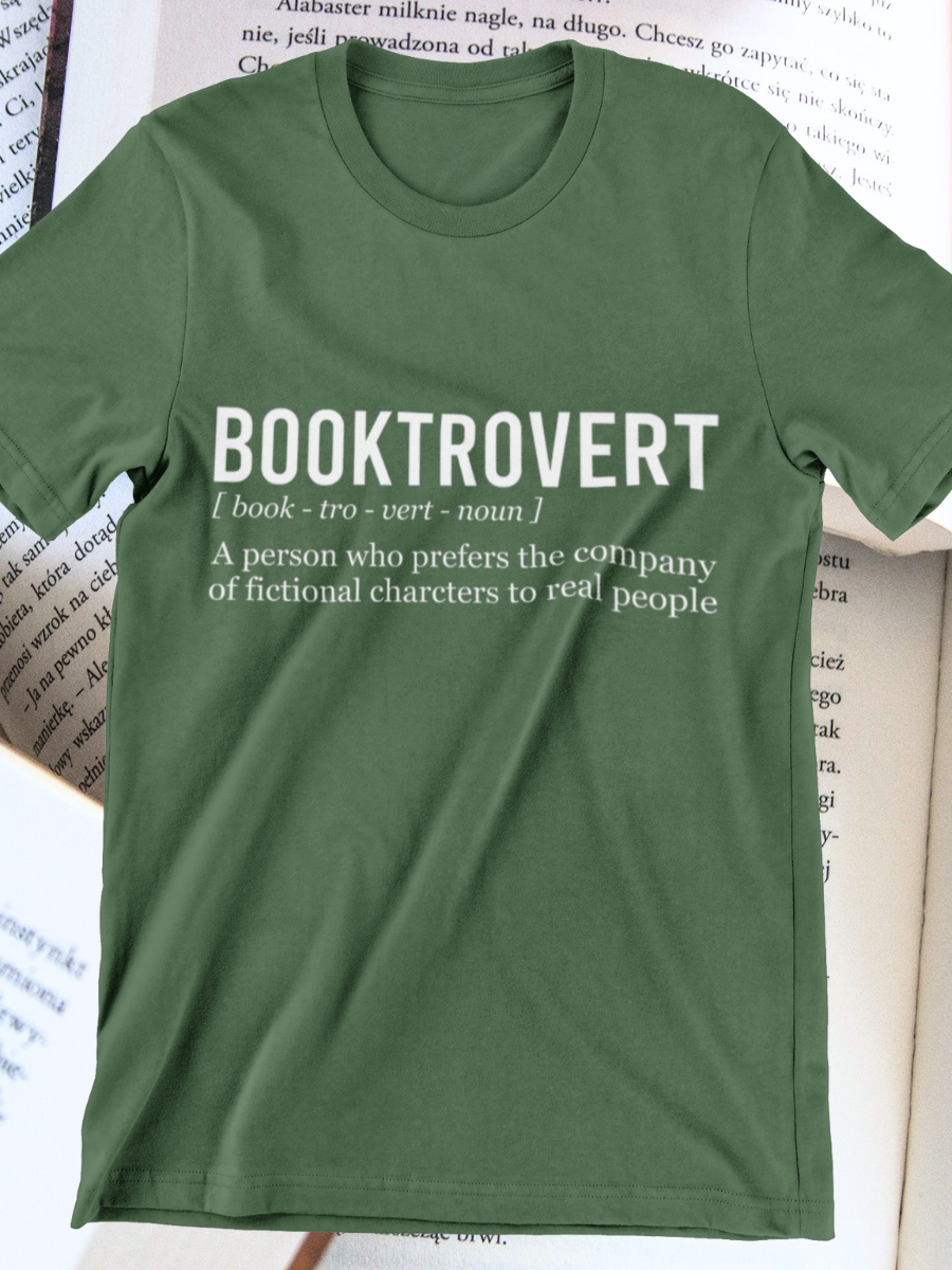 Booktrovert Meaning Graphic T-shirts