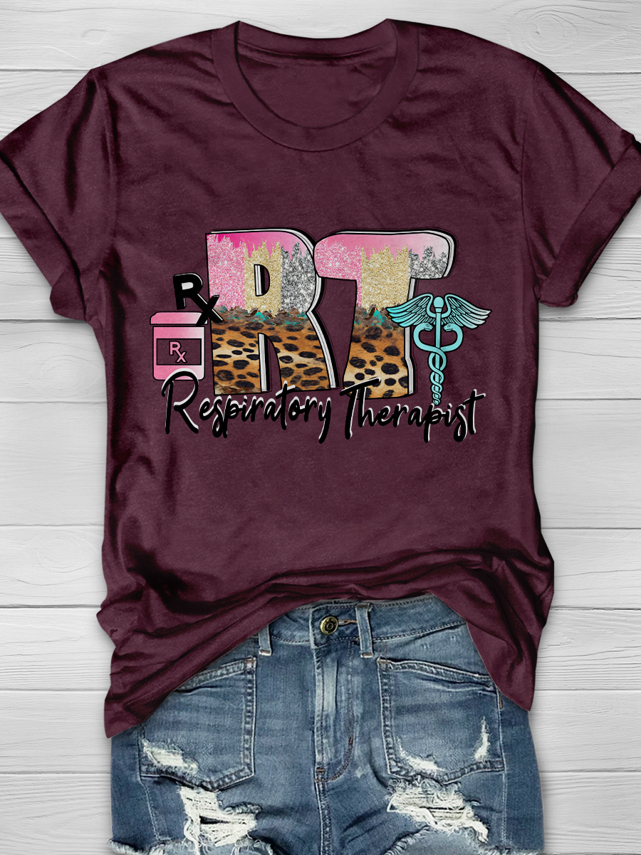 RT Respiratory Therapist Graphic T-shirts