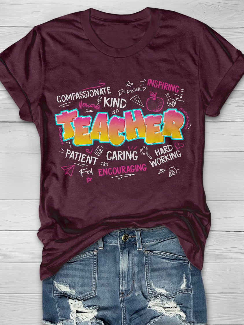 Teacher Appreciation Graphic T-shirt