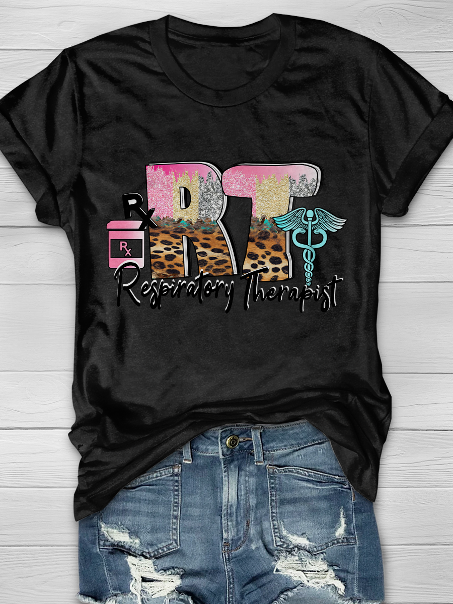 RT Respiratory Therapist Graphic T-shirts