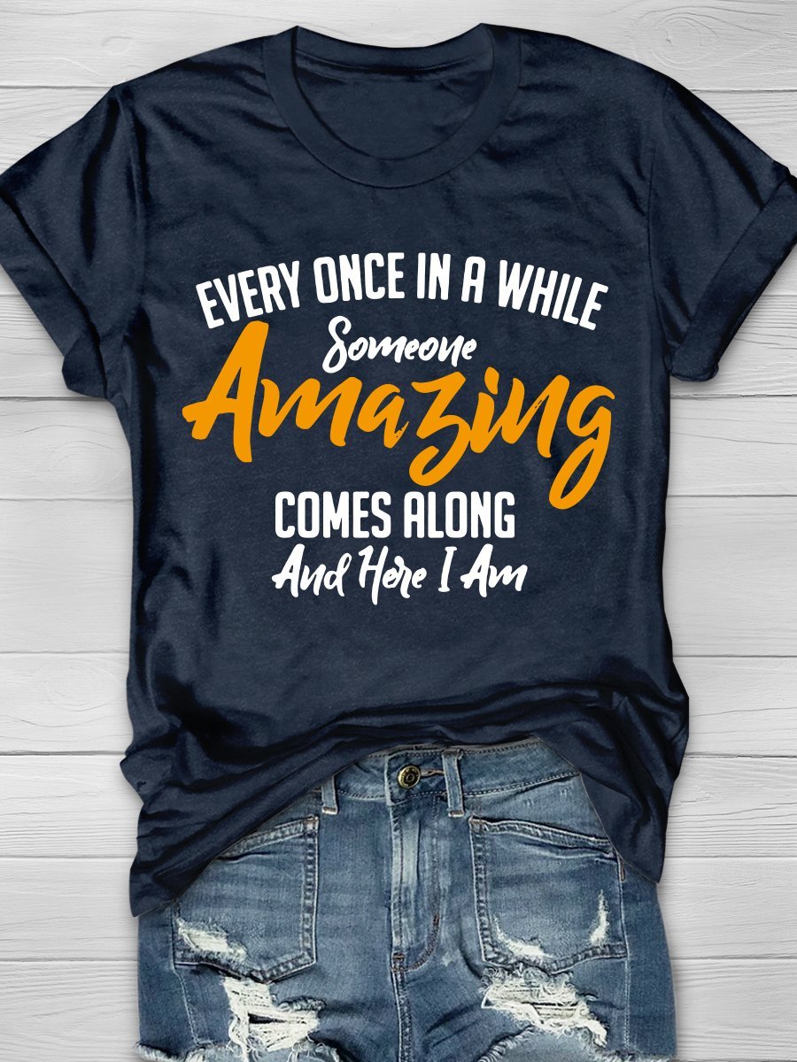 Funny Teacher Print Graphic T-shirts