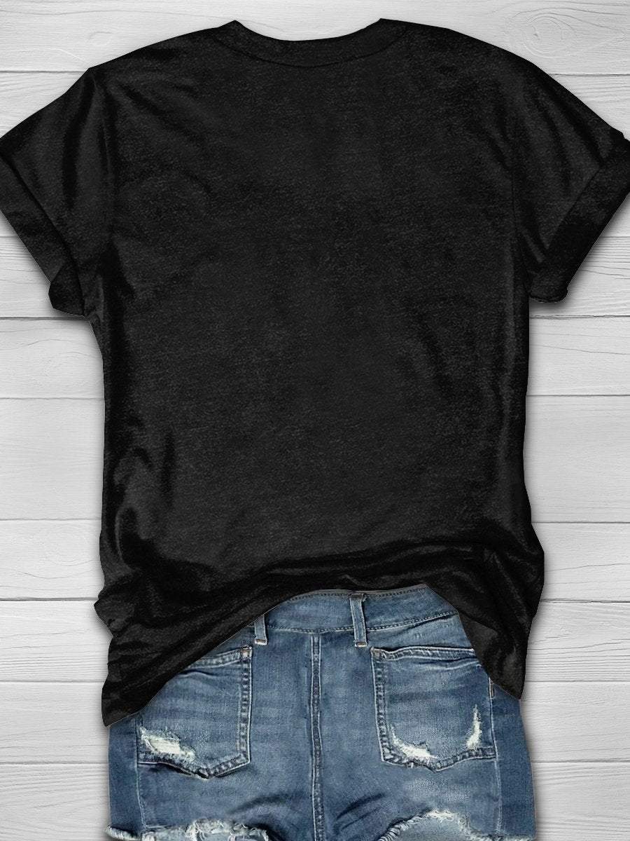 Teacher Life Print Graphic T-shirts