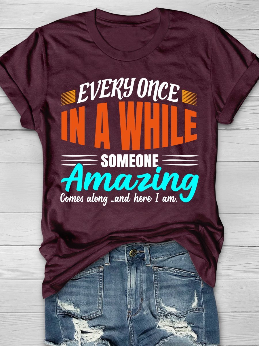 Funny Teacher Print Graphic T-shirts