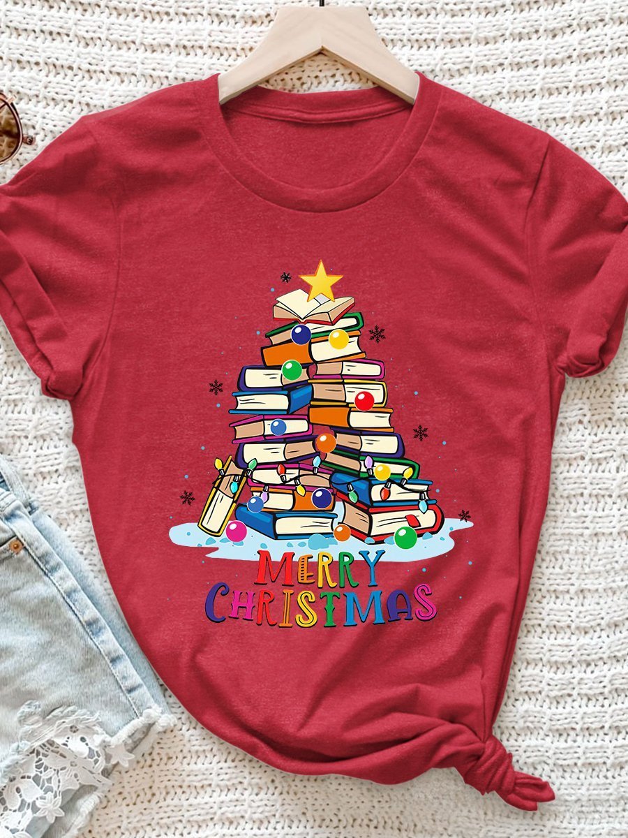 Teacher Book Lover Print Graphic T-shirts