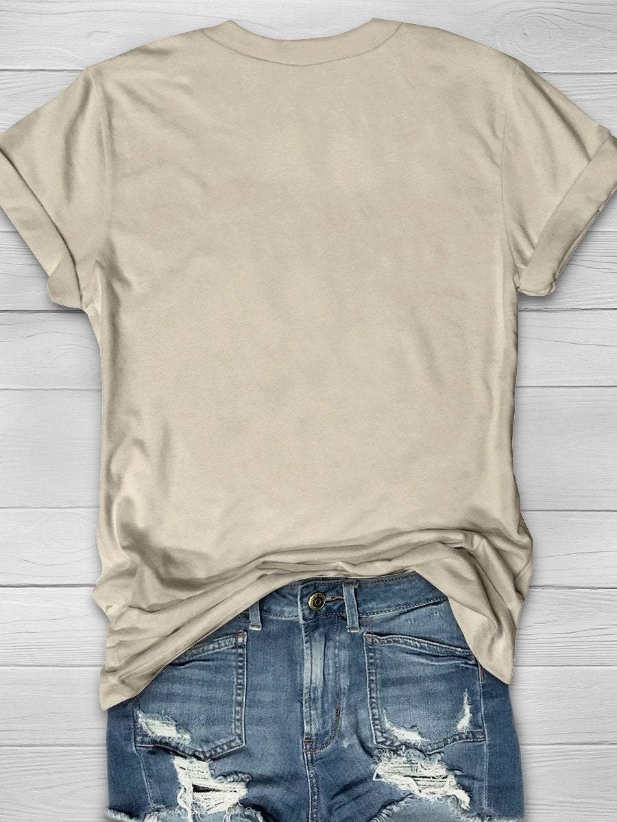 How To Be A Math Person Print Graphic T-shirts