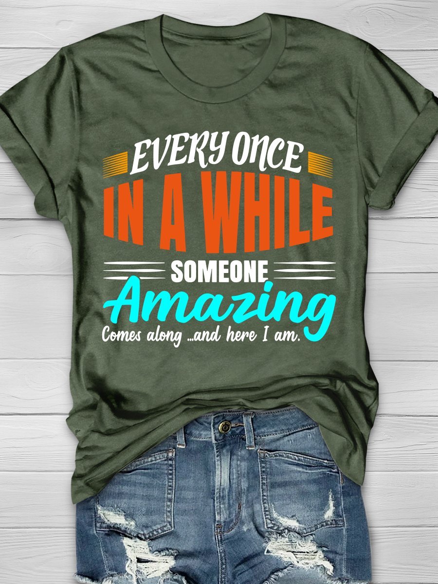 Funny Teacher Print Graphic T-shirts