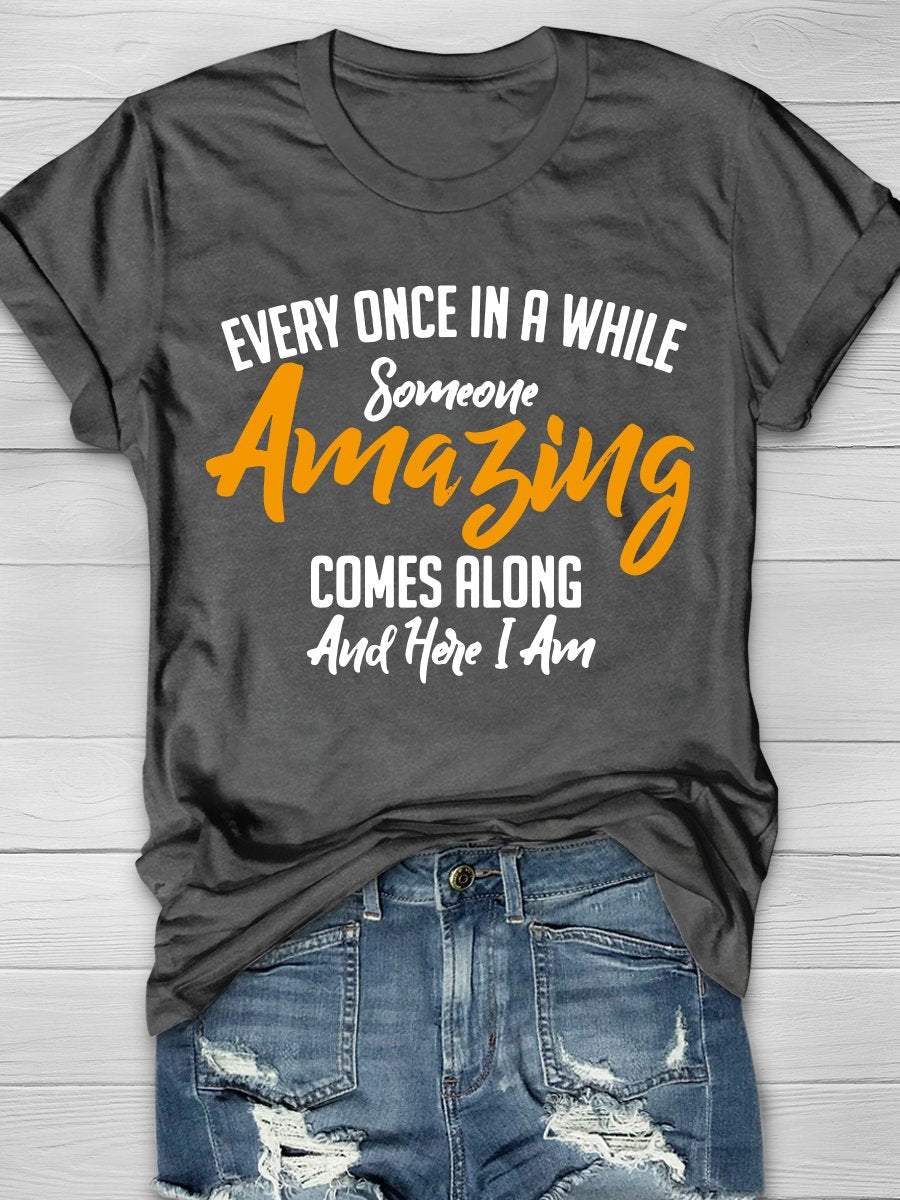 Funny Teacher Print Graphic T-shirts