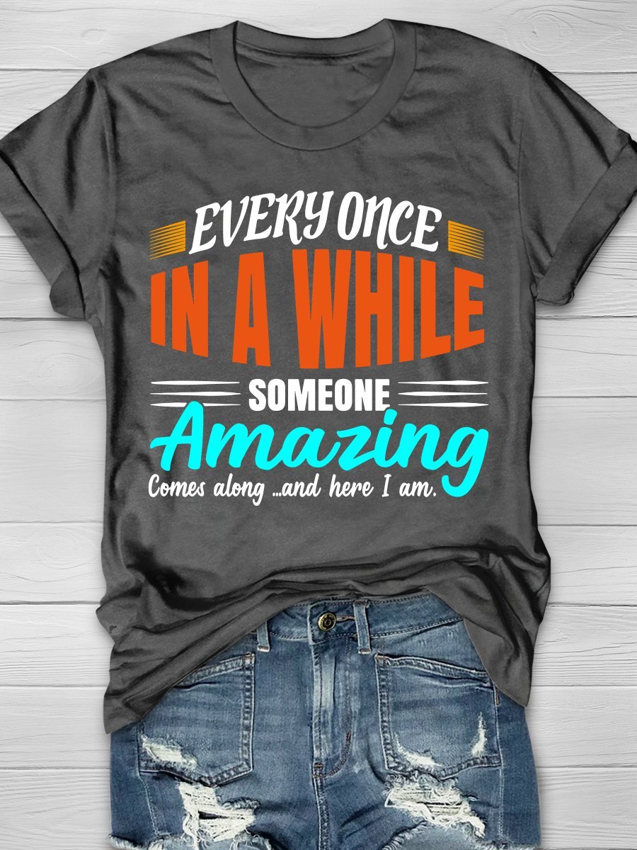 Funny Teacher Print Graphic T-shirts