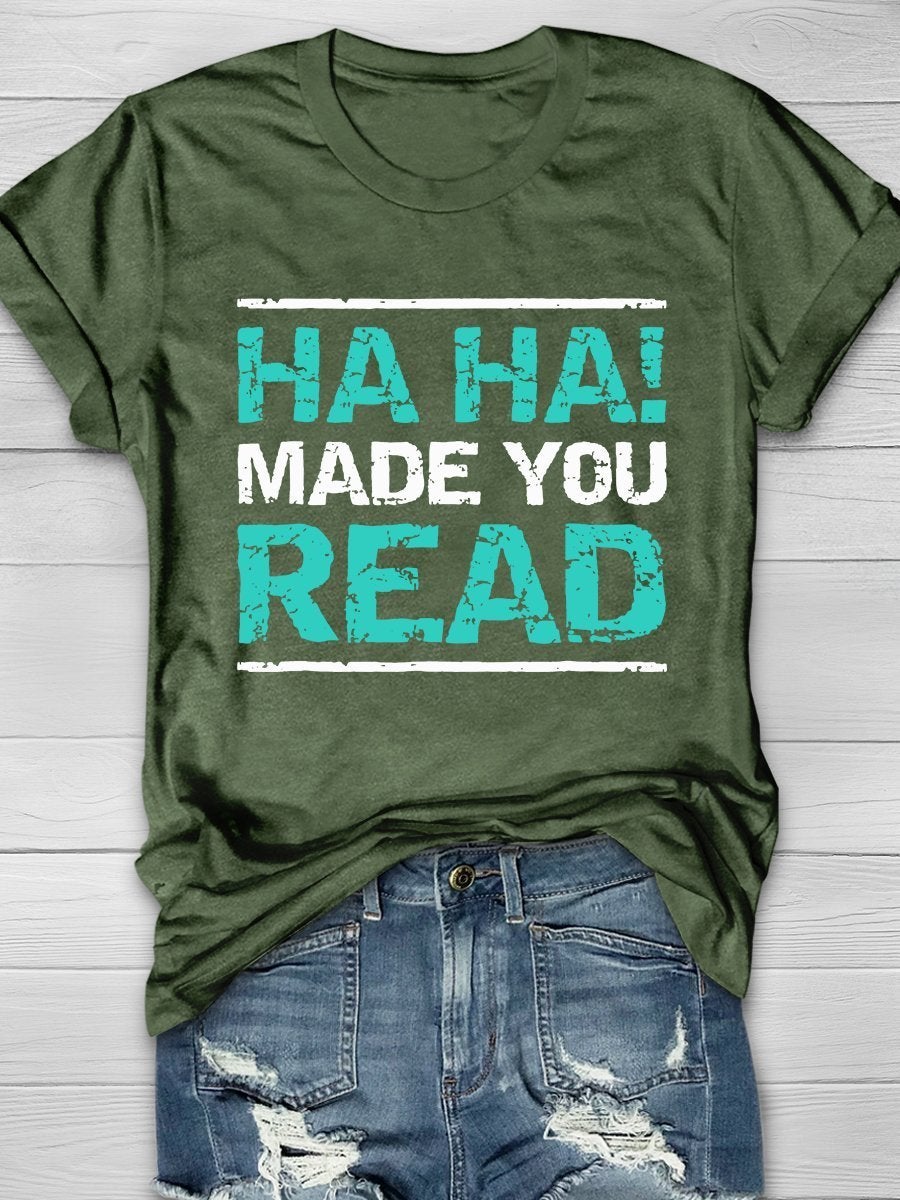 Funny Teacher Print Graphic T-shirts