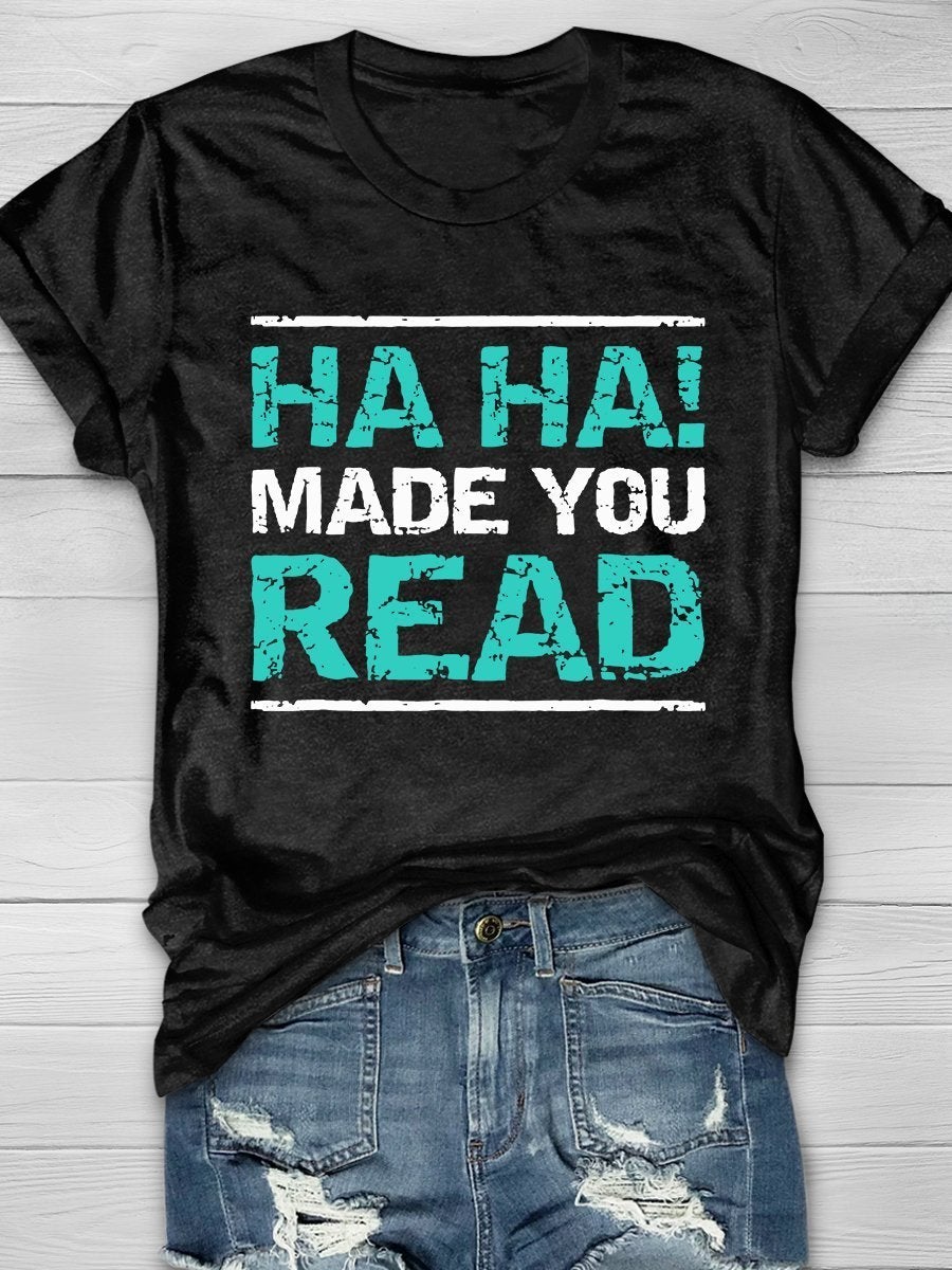 Funny Teacher Print Graphic T-shirts