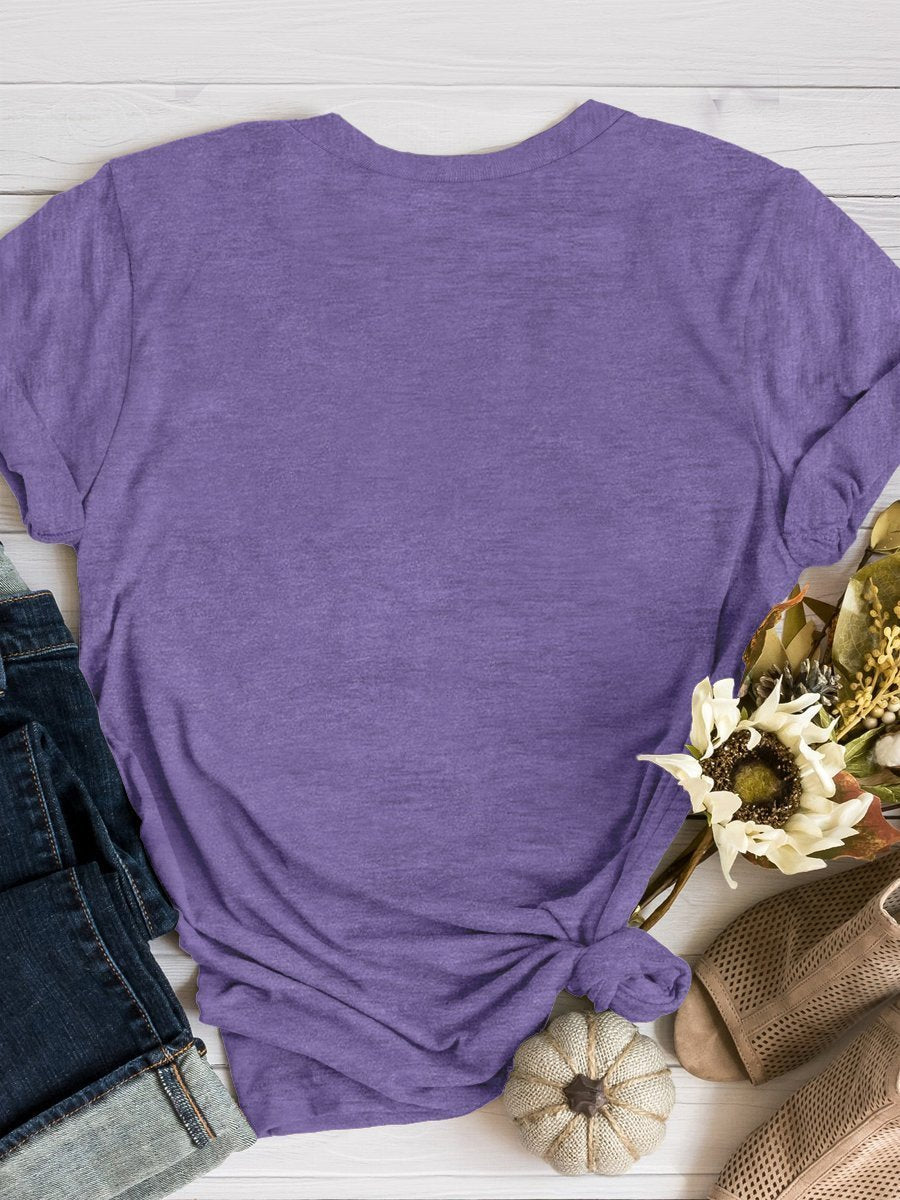 Be Kind to Your Mind Print Short Sleeve T-shirt